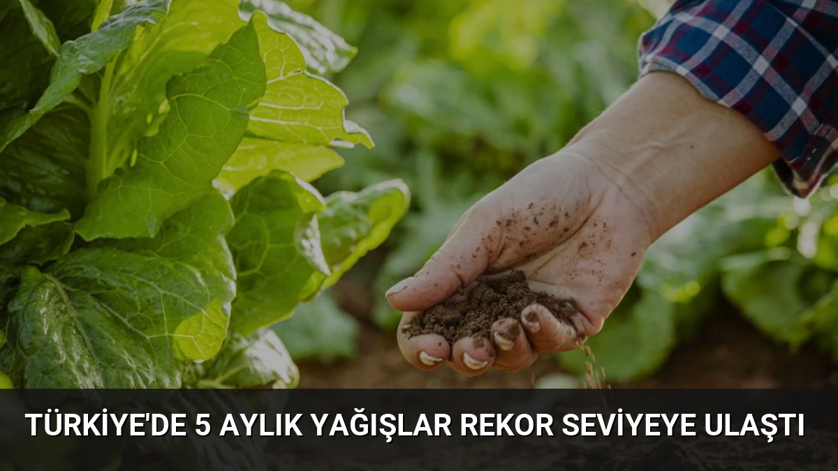 Türkiye’de 5 Aylık Yağışlar Rekor Seviyeye Ulaştı