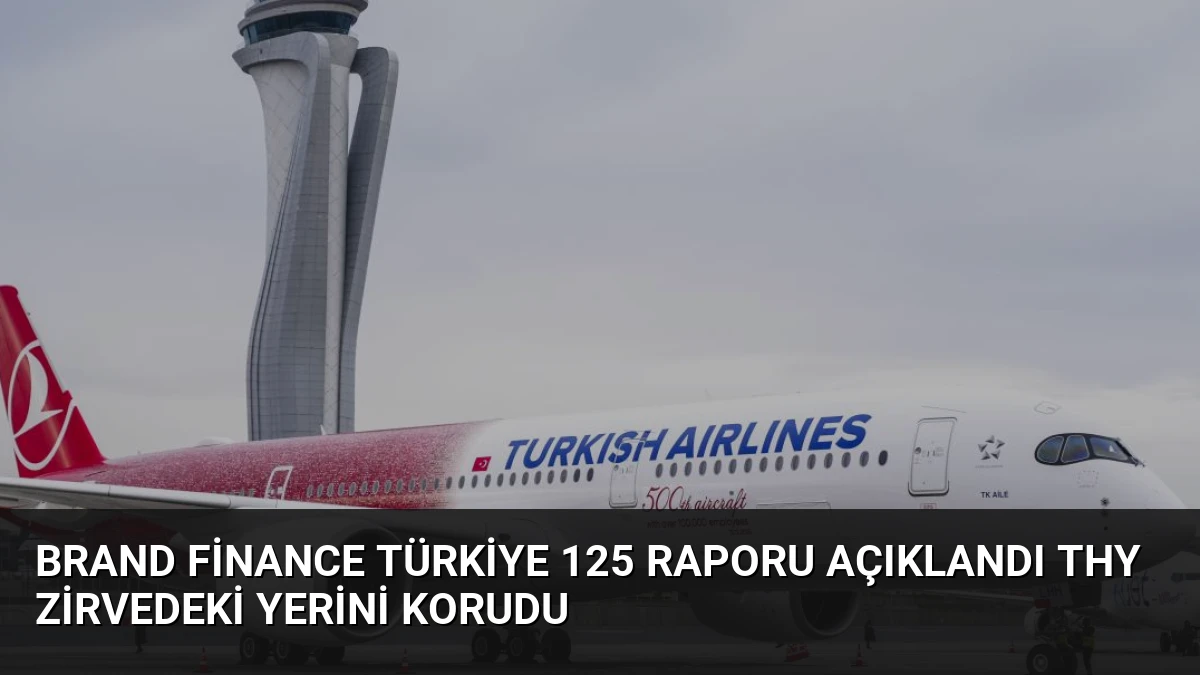 Brand Finance Türkiye 125 Raporu Açıklandı THY Zirvedeki Yerini Korudu