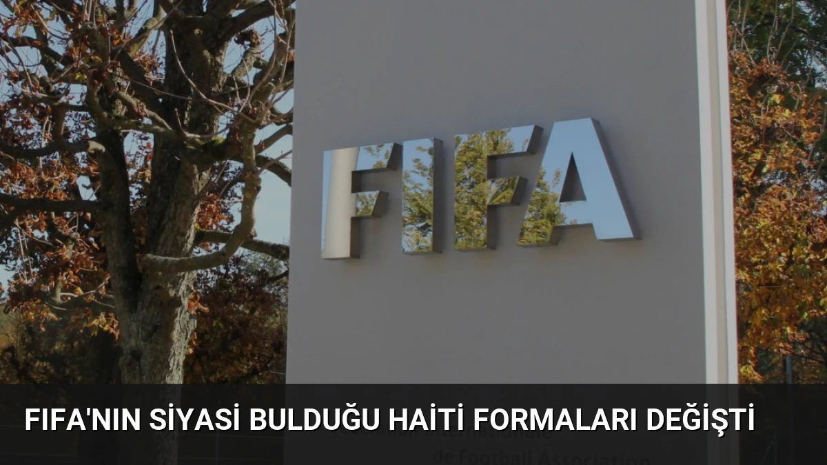 FIFA’nın Siyasi Bulduğu Haiti Formaları Değişti