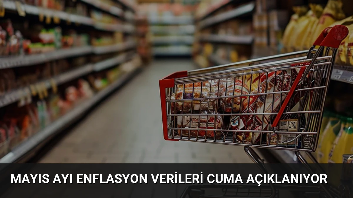Mayıs Ayı Enflasyon Verileri Cuma Açıklanıyor