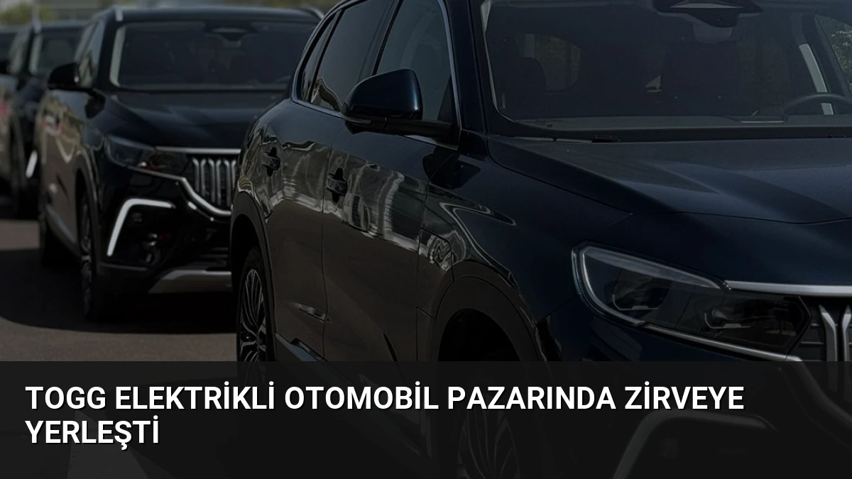 Togg Elektrikli Otomobil Pazarında Zirveye Yerleşti