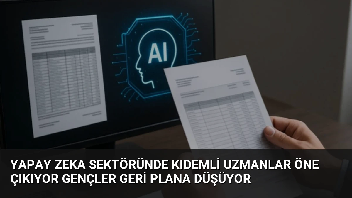 Yapay Zeka Sektöründe Kıdemli Uzmanlar Öne Çıkıyor Gençler Geri Plana Düşüyor